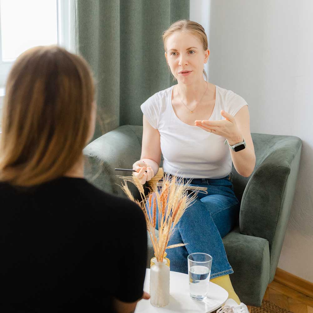 Steffi Tik bei Gesundheitscoaching