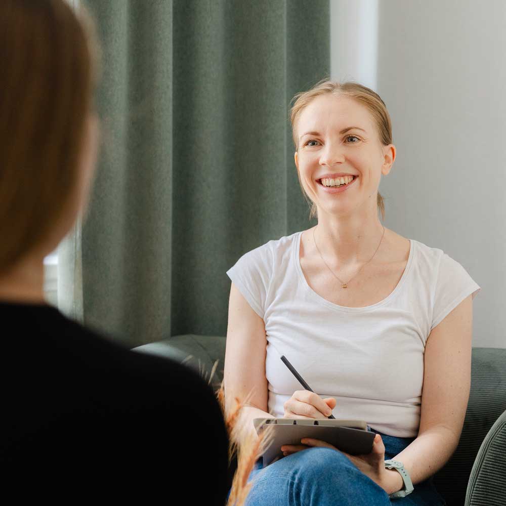 Steffi Tik bei Gesundheitscoaching